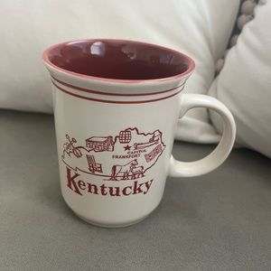 Kentucky State Map Outline Coffee Mug